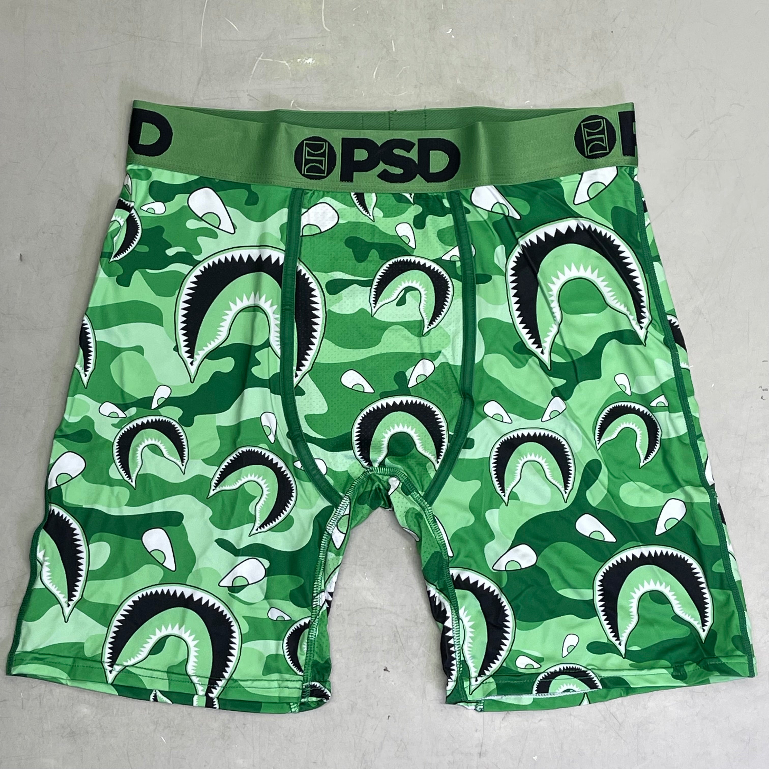 PSD (3 PACK) Warface Men's Boxer Briefs Large WF FACES